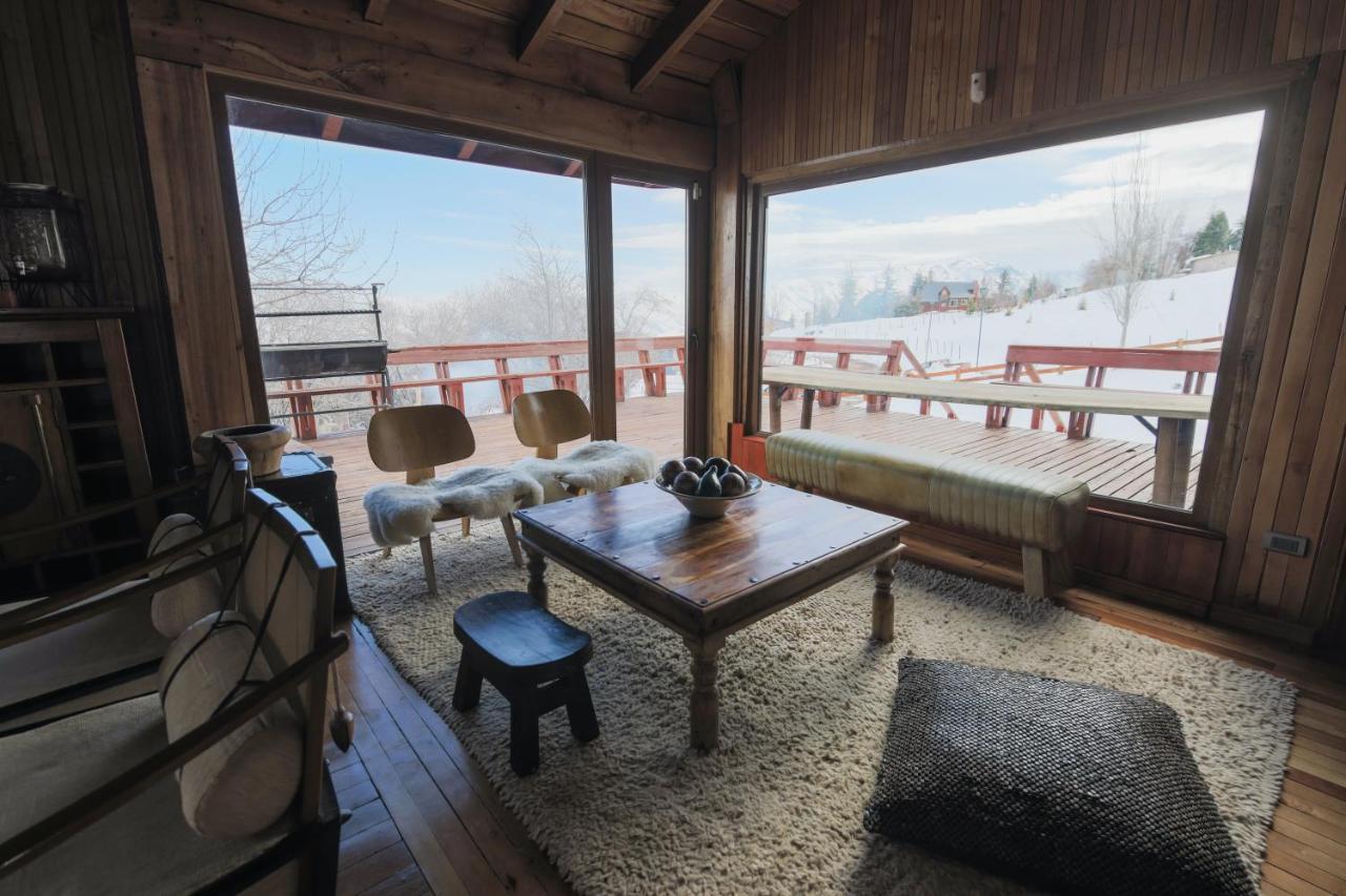 Villa Loma del Viento Farellones Esterno foto